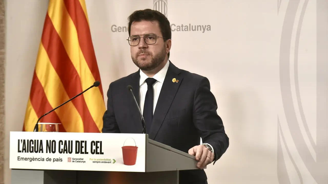 El presidente de la Generalitat, Pere Aragon&egrave;s. EP / David Oller