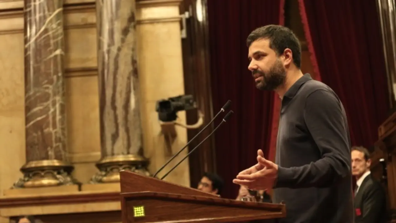 El diputado de ERC en el Parlament, Ruben Wagensberg, en una foto de archivo. EP