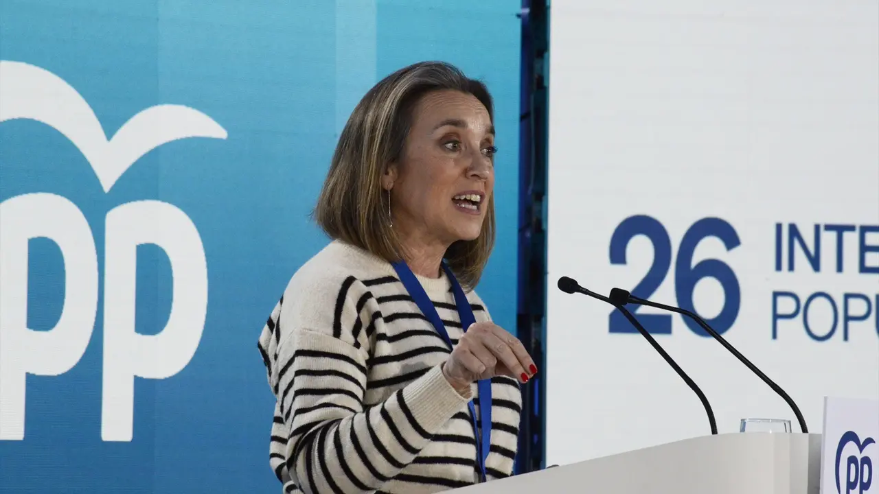 La secretaria general del Partido Popular, Cuca Gamarra. EP / Rosa Veiga