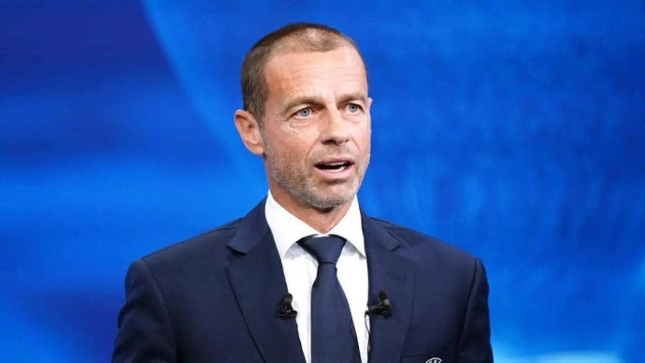 El presidente de la UEFA, Aleksander Ceferin. / e.p.