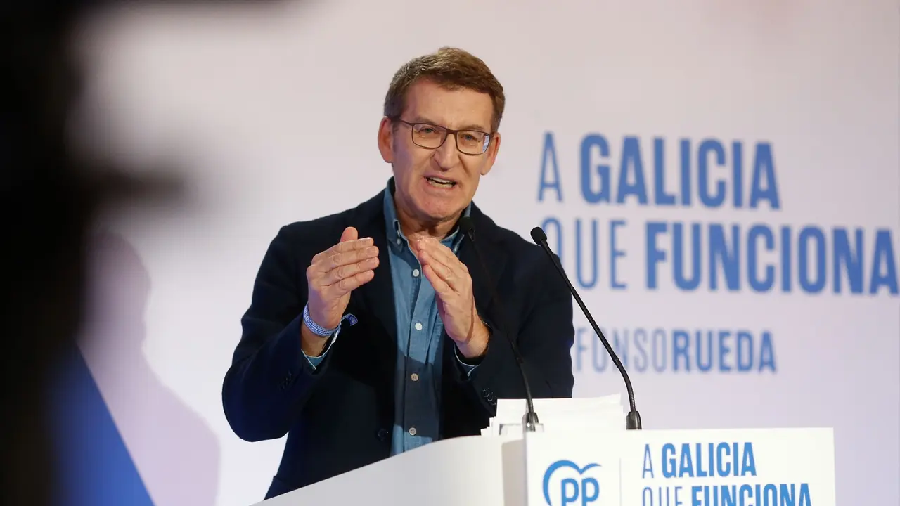 El presidente del Partido Popular, Alberto N&uacute;&ntilde;ez Feij&oacute;o. EP / Carlos Castro