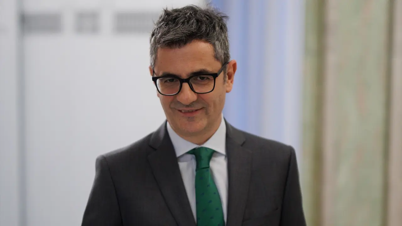 El ministro de la Presidencia, Justicia y Relaciones con las Cortes, F&eacute;lix Bola&ntilde;os. EP / Alejandro Mart&iacute;nez V&eacute;lez
