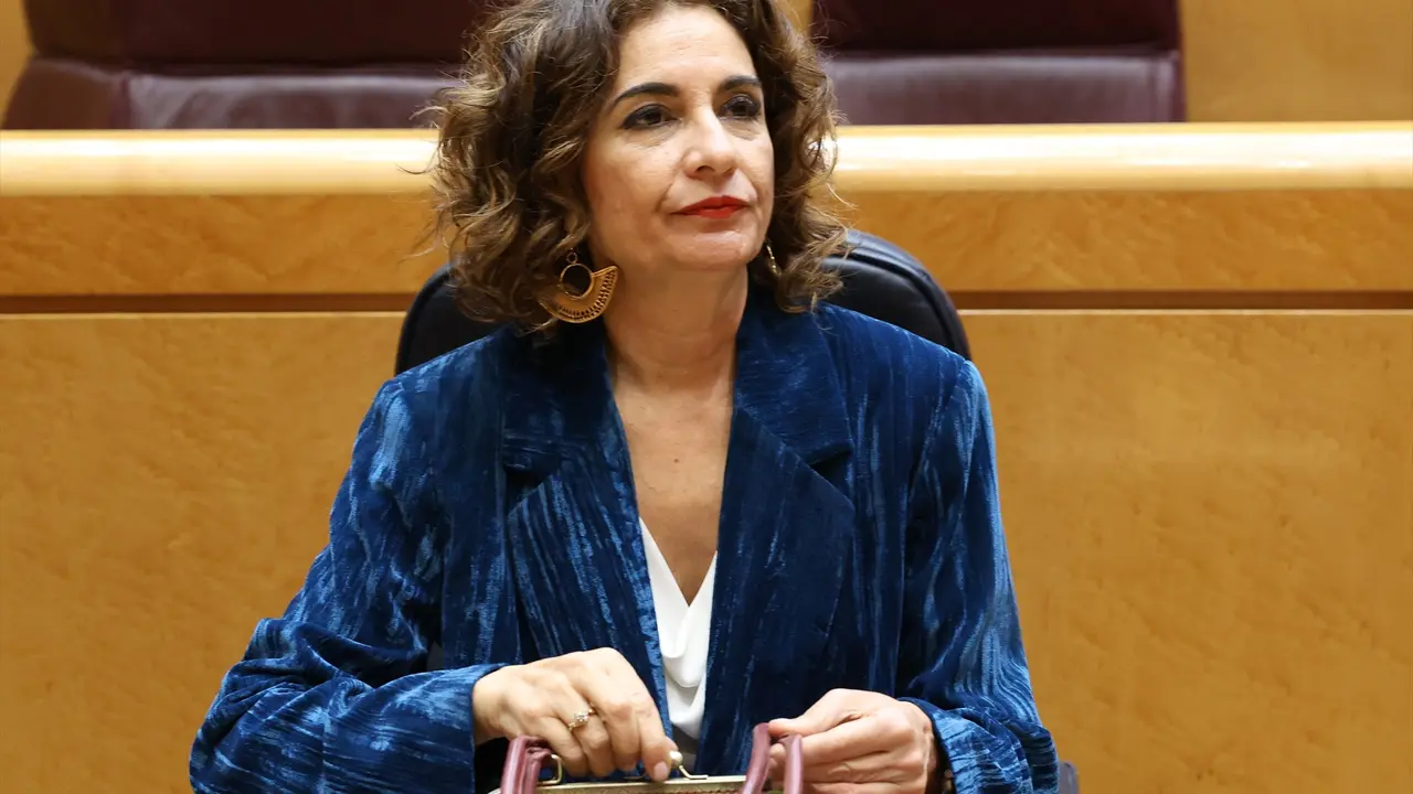 La vicepresidenta primera y ministra de Hacienda, Mar&iacute;a Jes&uacute;s Montero. EP / Marta Fern&aacute;ndez