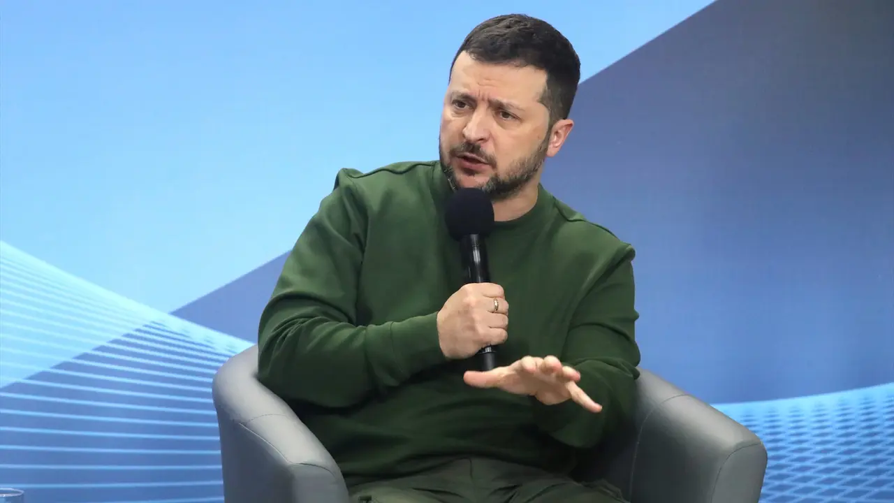 El presidente ucraniano, Volodimir Zelenski. EP