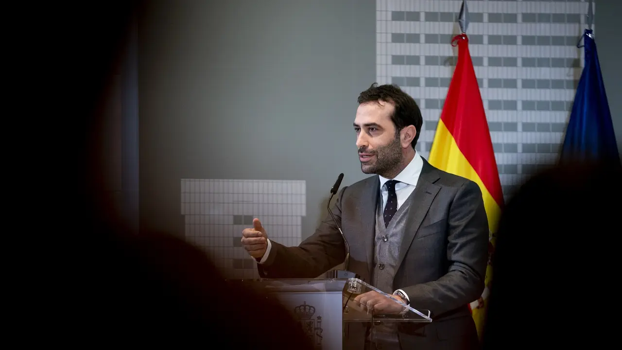 El ministro de Econom&iacute;a, Comercio y Empresa, Carlos Cuerpo. EP / A. P&eacute;rez Meca