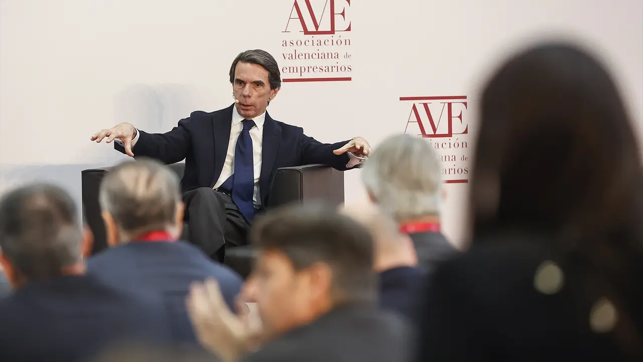 El expresidente del Gobierno y presidente de la Fundaci&oacute;n FAES, Jos&eacute; Mar&iacute;a Aznar. EP / Rober Solsona