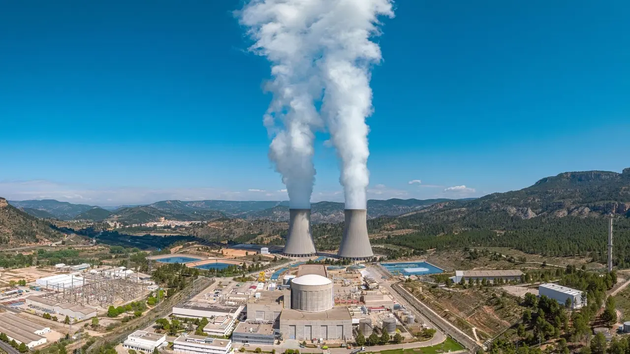 Vista panor&aacute;mica de la Central Nuclear de Cofrentes. EP