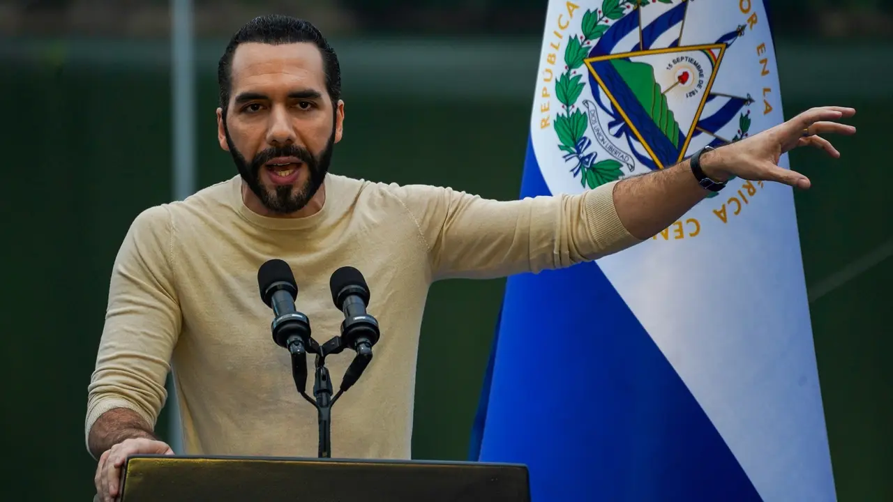 El presidente de El Salvador, Nayib Bukele. EP / Camilo Freedman