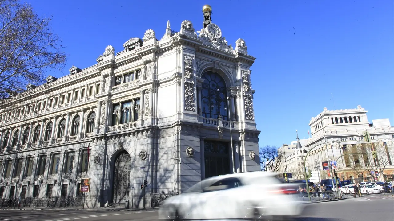Fachada del Banco de Espa&ntilde;a. EP
