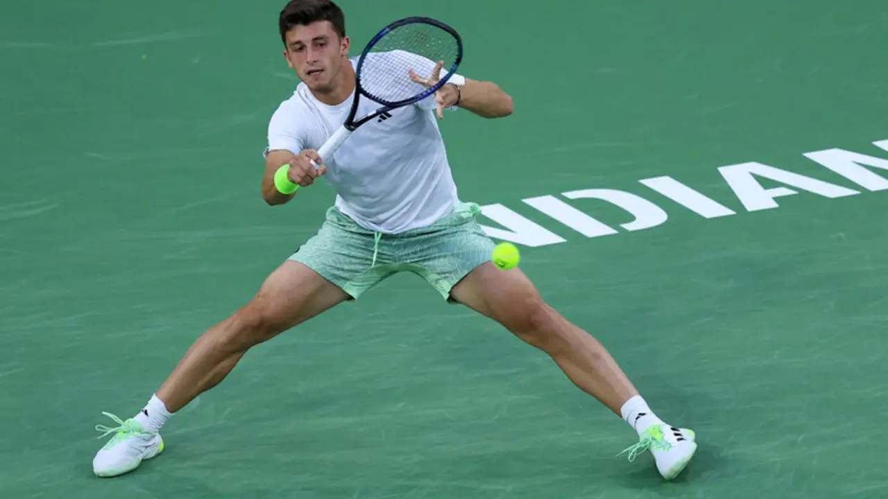 La haza&ntilde;a de Luca Nardi en el torneo ATP 1000 de Indian Wells.