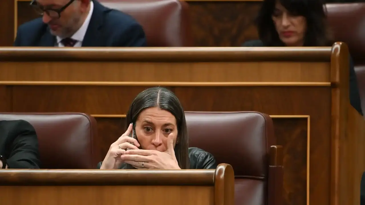 La portavoz de Junts en el Congreso de los Diputados, M&iacute;riam Nogueras, este martes en el Congreso de los Diputados. Efe