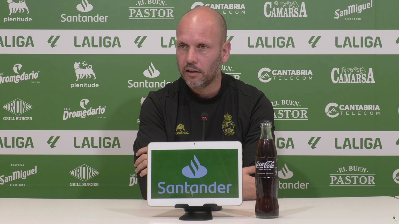 Jos&eacute; Alberto durante la rueda de prensa. / RRC
