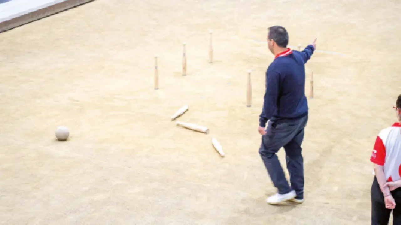Un instante del encuentro de final de la Copa Apebol 2024, cuyo vencedor fue Camargo que venci&oacute; a Torrelavega SIEC 4-3 en un emocionante duelo. / FCB - SERGIO ITURBE