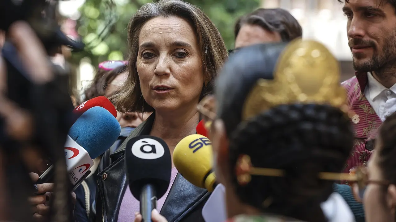 La secretaria general del PP, Cuca Gamarra. EP / Rober Solsona