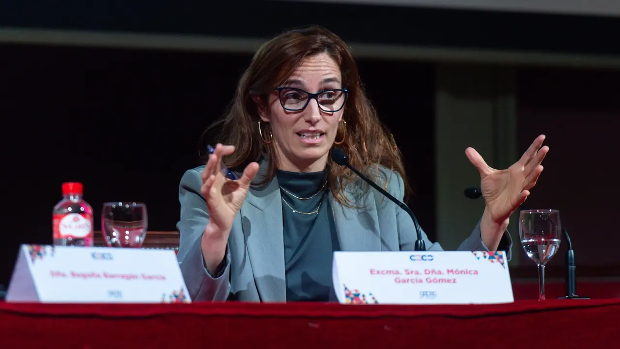 La ministra de Sanidad, M&oacute;nica Garc&iacute;a. EP / Gustavo Valiente / Archivo