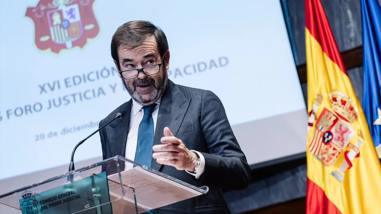 El presidente del Consejo General del Poder Judicial (CGPJ), Vicente Guilarte. EP / Carlos Luj&aacute;n