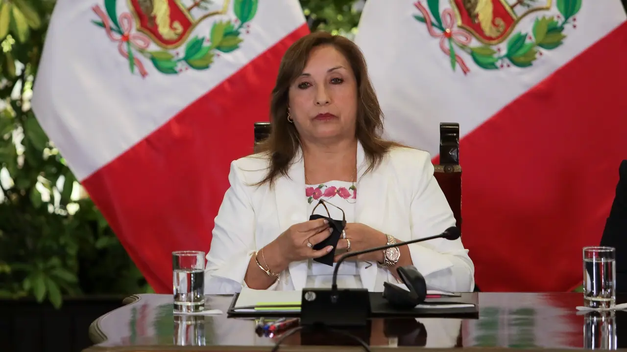La presidenta de Per&uacute;, Dina Boluarte. EP / Archivo