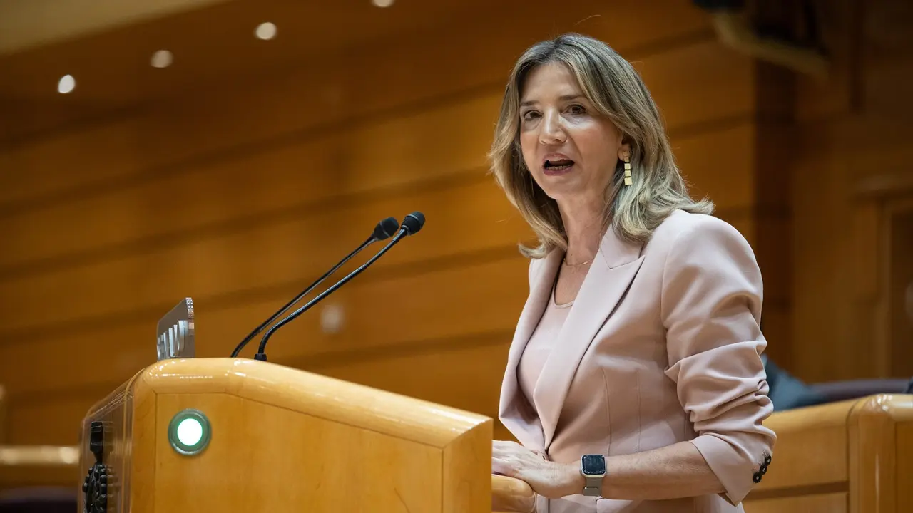 La portavoz del Partido Popular en el Senado, Alicia Garc&iacute;a Rodr&iacute;guez. Alejandro Martinez V&eacute;lez / Archivo