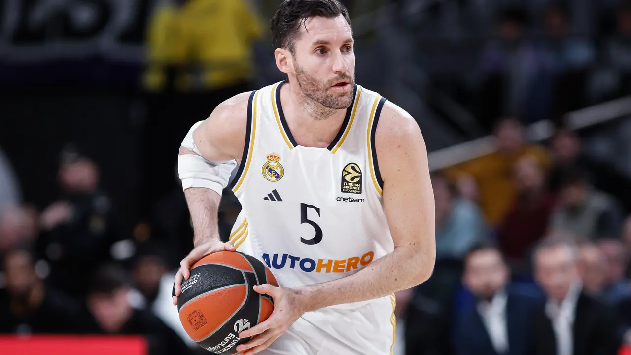 Rudy durante un partido con el Real Madrid esta temporada. / EP