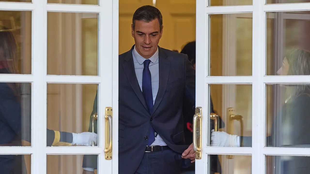 El presidente del Gobierno, Pedro S&aacute;nchez. Jes&uacute;s Hell&iacute;n