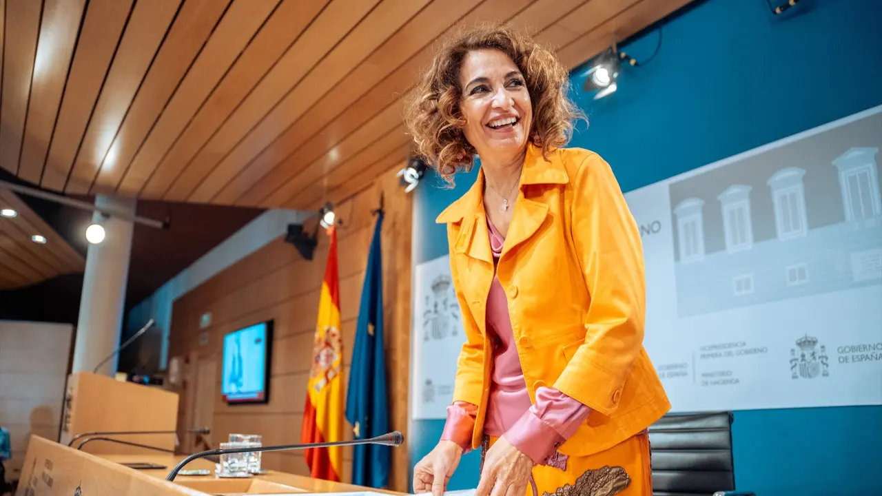 La vicepresidenta primera del Gobierno y ministra de Hacienda, Mar&iacute;a Jes&uacute;s Montero. Gabriel Luengas / Archivo
