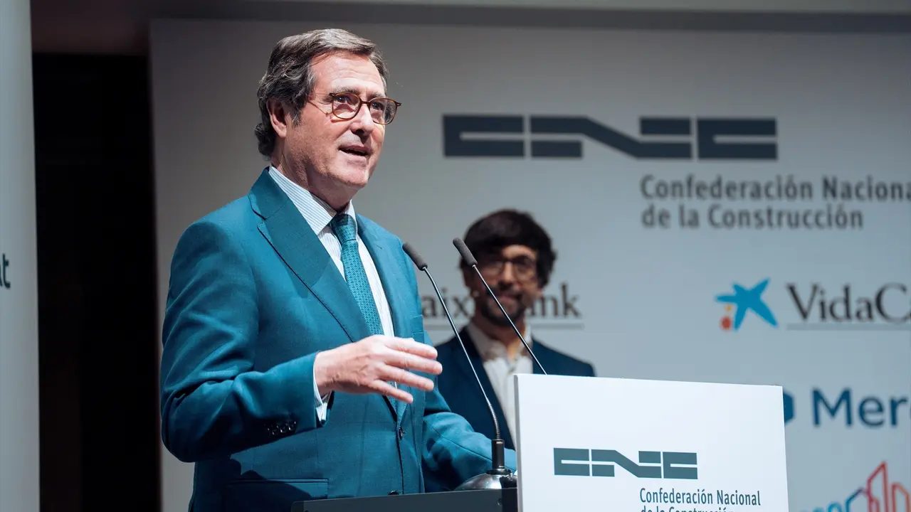 El presidente de la CEOE, Antonio Garamendi. Gabriel Luengas / Archivo