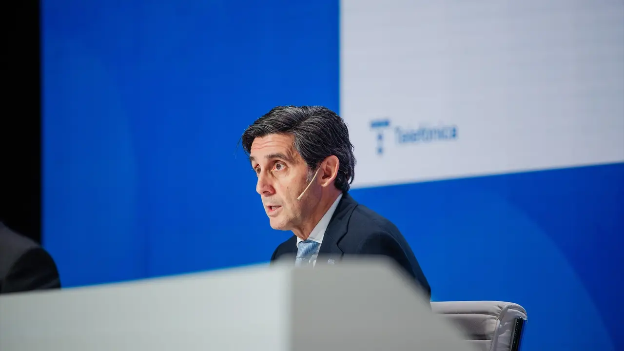 El CEO de Telef&oacute;nica, Jos&eacute; Mar&iacute;a &Aacute;lvarez-Pallete. Mateo Lanzuela / Archivo