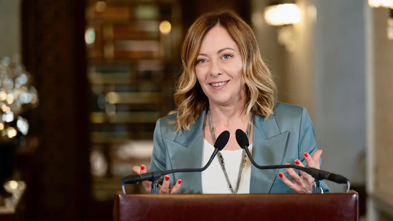 La Primera Ministra italiana, Georgia Meloni. / EP