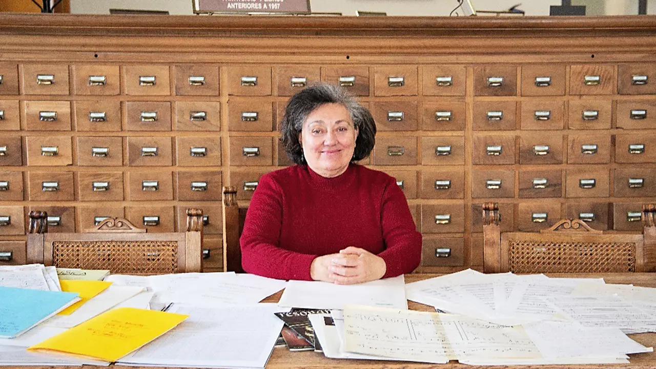 Fotograf&iacute;a de archivo de la compositora Marisa Manchado. / Alerta.