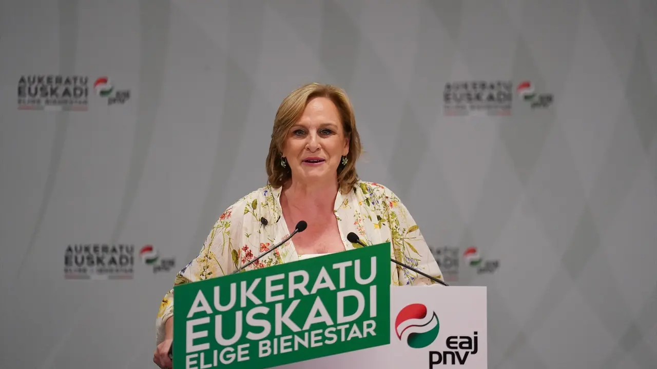 La presidenta del PNV en Vizcaya, Itxaso Atutxa. H. Bilbao