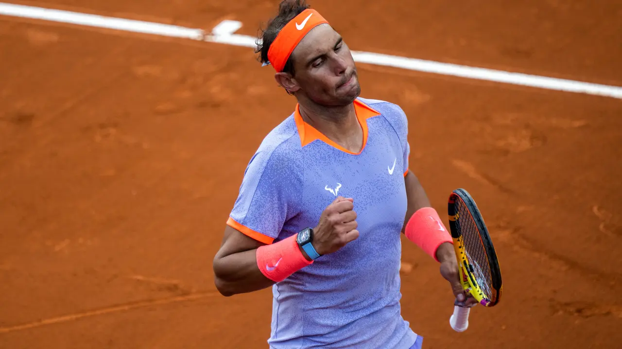 El tenista espa&ntilde;ol Rafa Nadal, en el Conde de God&oacute; 2024. / Marc Graupera Aloma