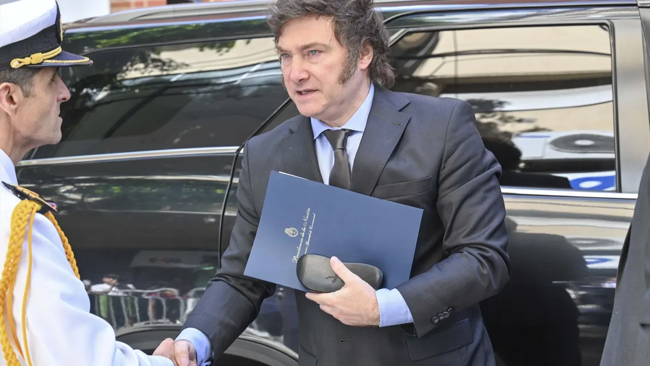 El presidente de Argentina, Javier Milei. EP