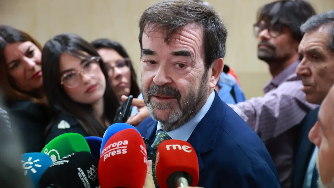 El presidente del Consejo General del Poder Judicial (CGPJ), Vicente Guilarte. Roc&iacute;o Ruz