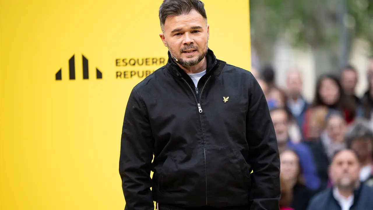 El portavoz de ERC en el Congreso, Gabriel Rufi&aacute;n.  Lorena Sop&ecirc;na / Archivo