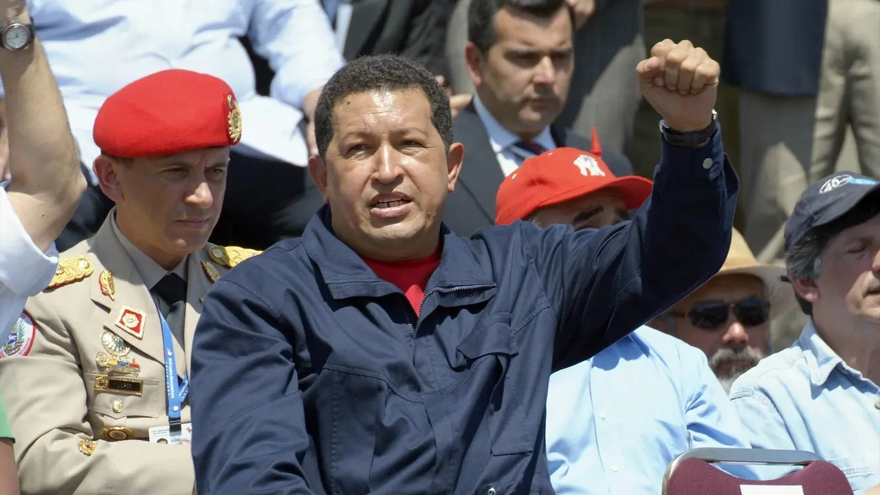 El expresidente de Venezuela, el fallecido, Hugo Ch&aacute;vez. Francisco Arias / Archivo