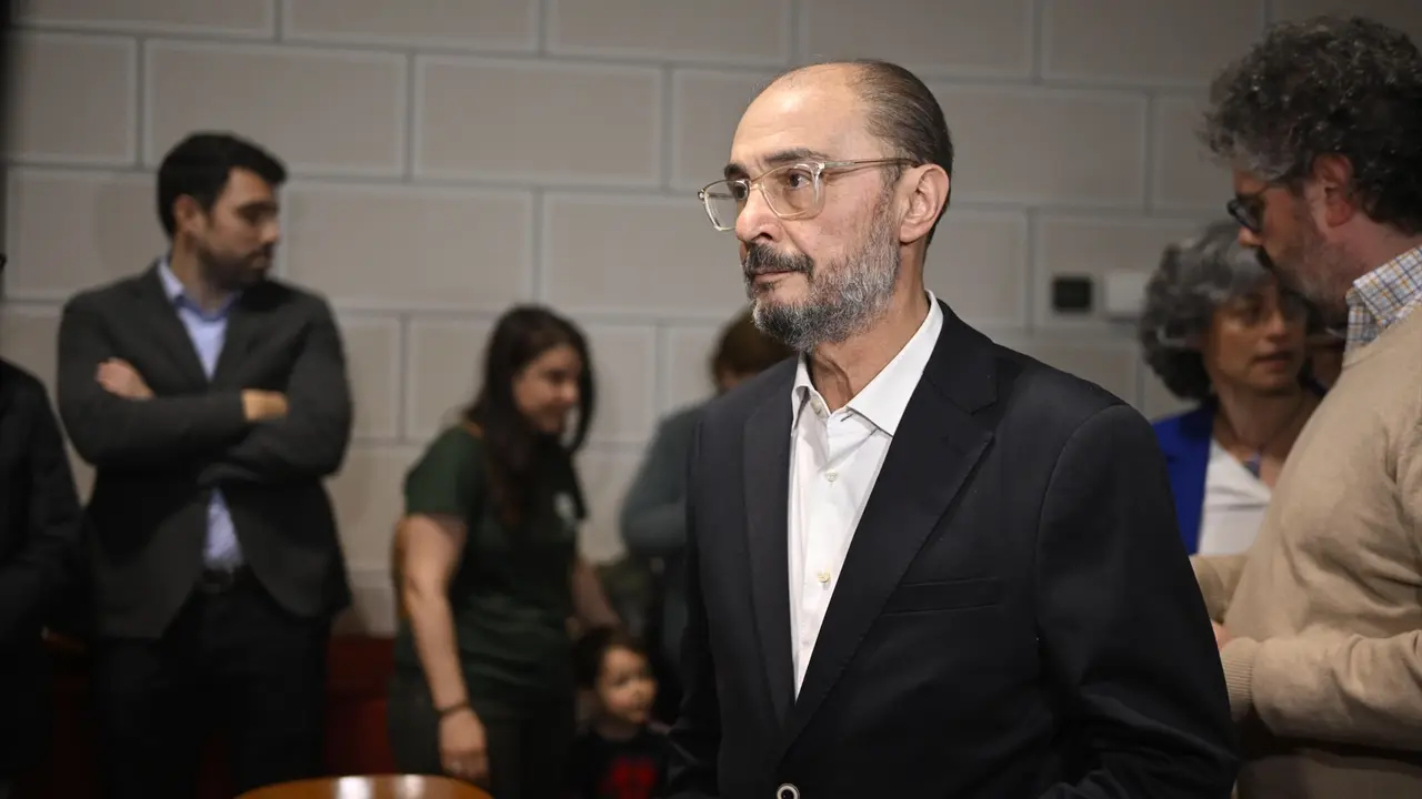 El expresidente de Arag&oacute;n Javier Lamb&aacute;n. Marcos Cebri&aacute;n / Archivo