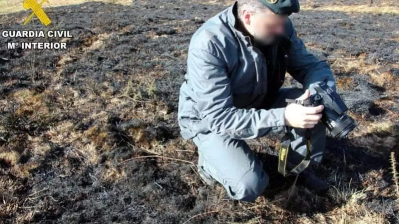 Un agente del Medio Natural del Gobierno regional, mientras patrullaba el &aacute;rea, not&oacute; una columna de humo proveniente de arbolado aut&oacute;ctono y al acercarse al lugar observ&oacute; al individuo que se alejaba de la zona.