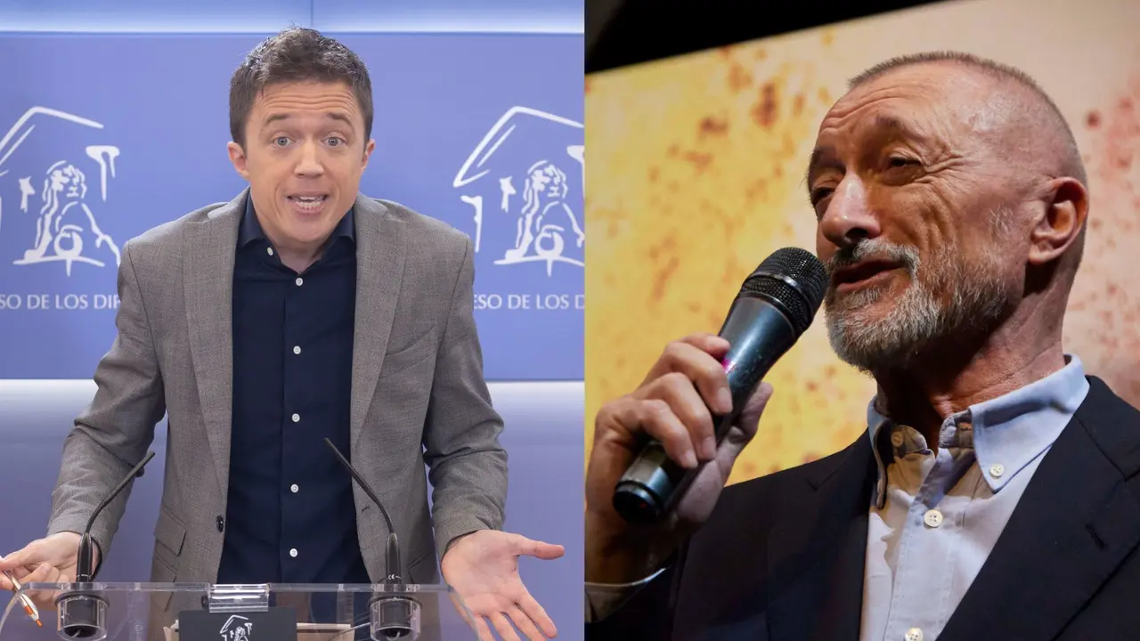 &Iacute;&ntilde;igo Errej&oacute;n y Arturo P&eacute;rez-Reverte. / Alerta