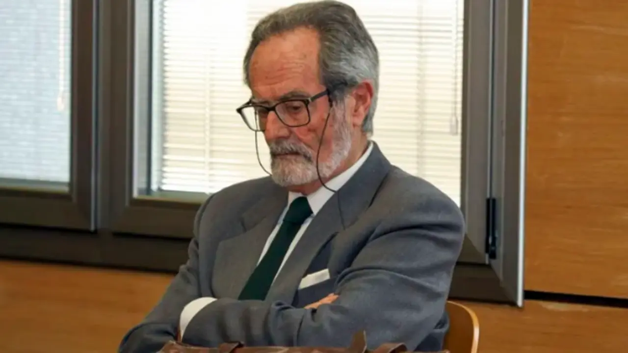 El librero Pepe Lomas, durante un momento del juicio. / AEF