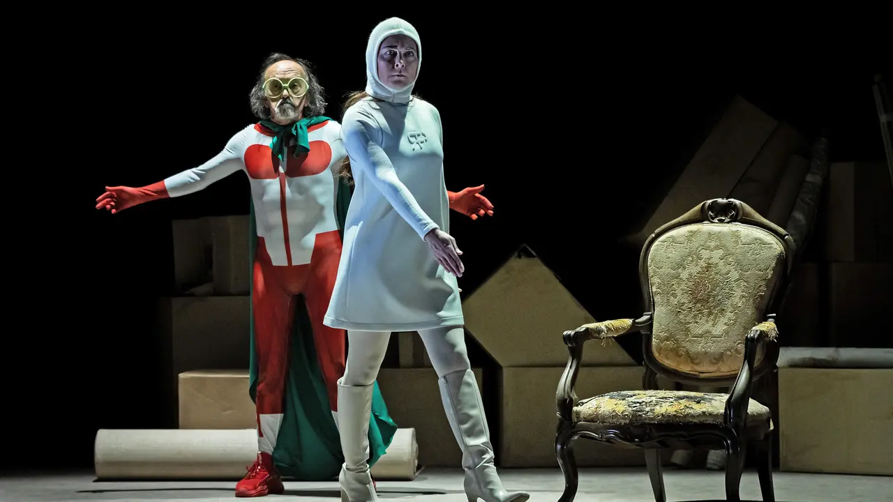 'Fotograf&iacute;a de archivo de &lsquo;M&eacute;todo Gregorio para salvar el planeta&rsquo;, de la Machina Teatro.  / Alerta