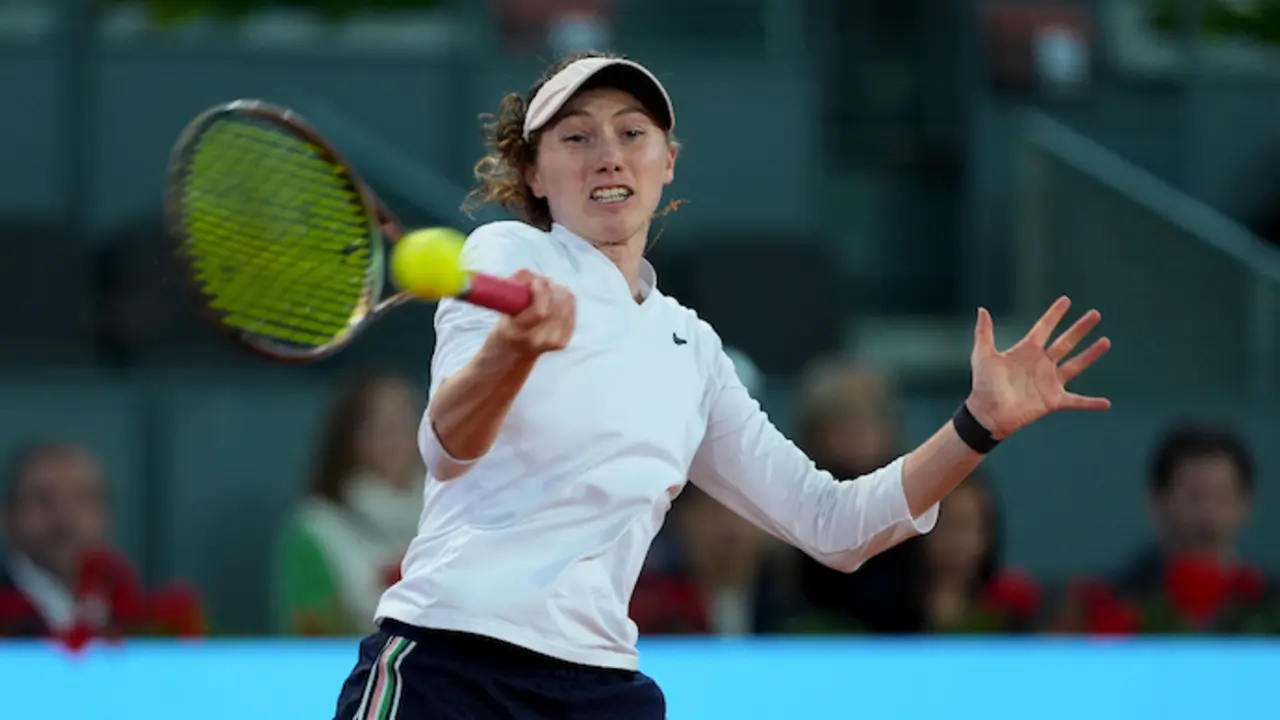 Cristina Bucsa de Espa&ntilde;a juega dobles con Sara Sorribes de Espa&ntilde;a contra Anastasia Pavlyuchenkova y Anastasia Potapova durante el Mutua Madrid Open 2024, ATP Masters 1000 y WTA 1000, torneo celebrado en la Caja Magica el 03 de Mayo de 2024 en Madrid, Espa&ntilde;a.
Fecha: 03/05/2024.

Firma: AFP7 / Europa Press - S&oacute;lo para uso en Espa&ntilde;a