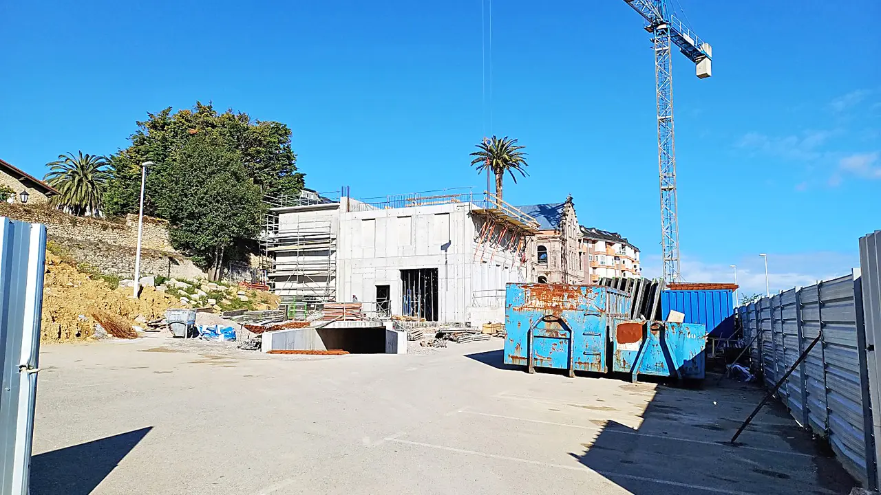 Fotograf&iacute;a de las obras en el Palacio Jaime Amo en Suances. / Alerta
