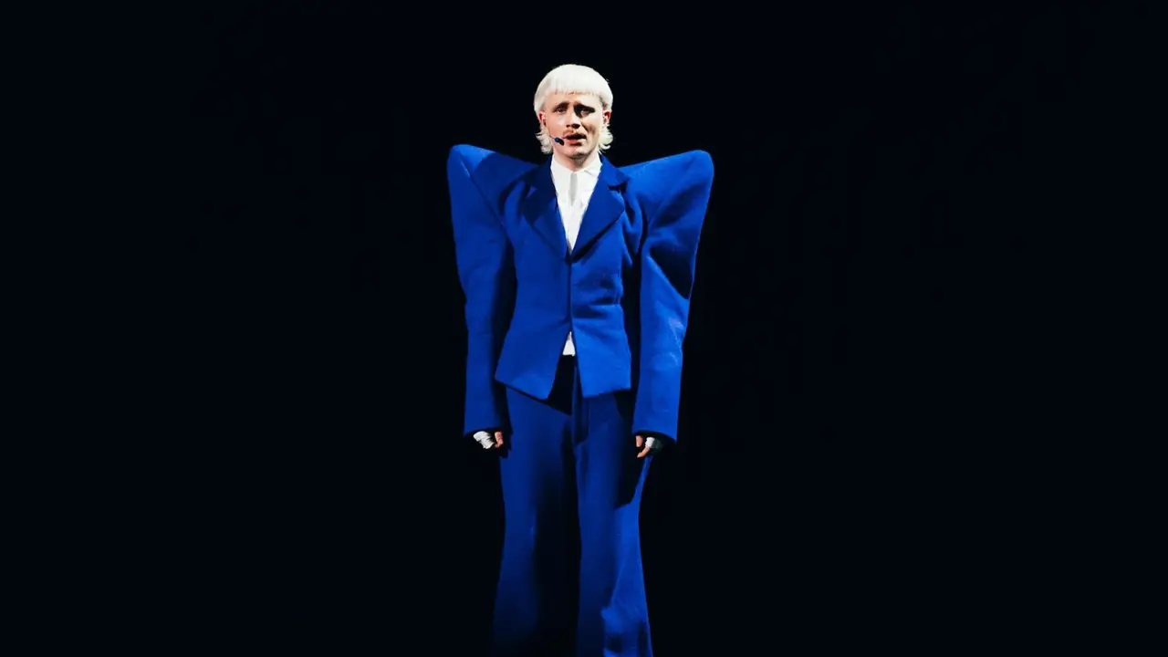 El representante de Eurovision de Pa&iacute;ses Bajos, Joost Klein, en la segunda semifinal. EP