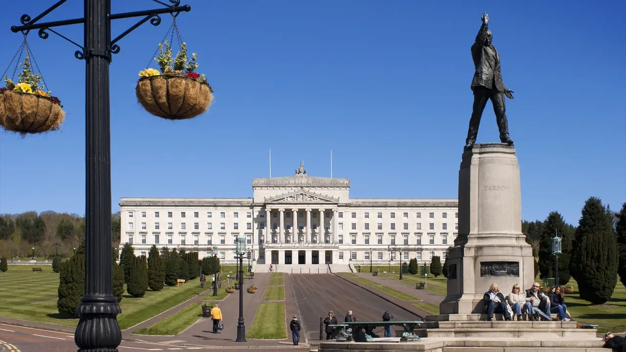 Asamblea de Irlanda del Norte, en Belfast. / SERGI REBOREDO