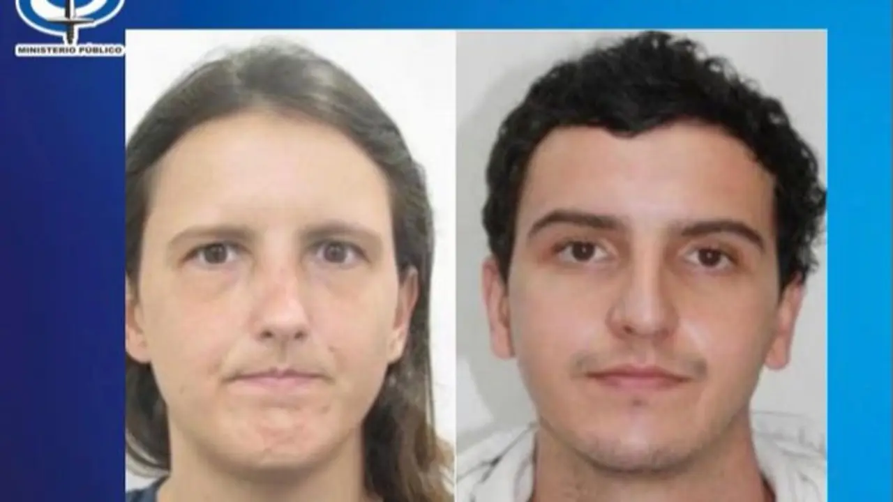 Imagen publicada por el Ministerio P&uacute;blico venezolano de Rebeca Garc&iacute;a y Francisco Garc&iacute;a. / Alerta