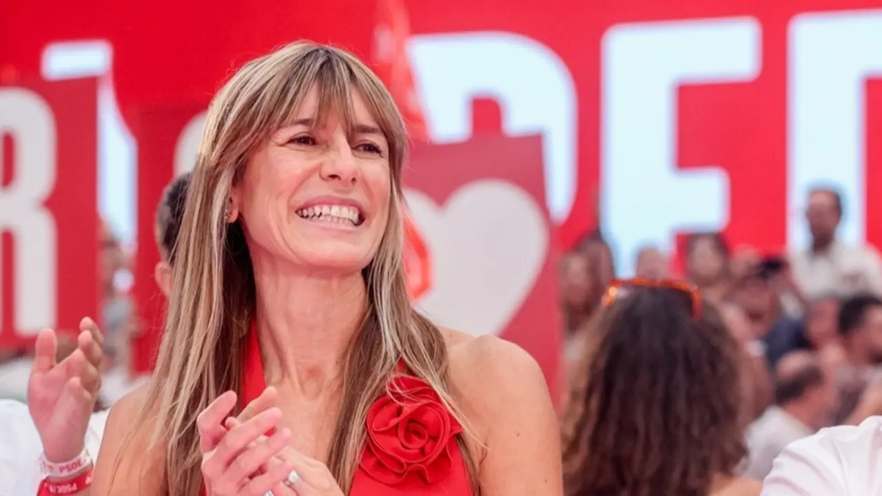 La mujer de Pedro S&aacute;nchez, Bego&ntilde;a G&oacute;mez en una foto de archivo / Ricardo Rubio