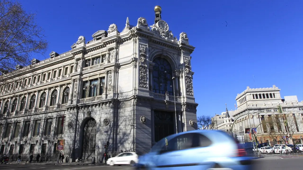 Fachada del Banco de Espa&ntilde;a. EP