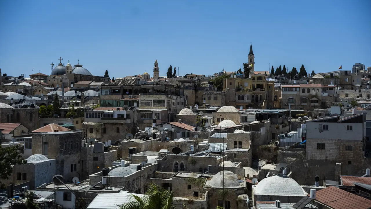 Vista de la ciudad vieja de Jerusal&eacute;n. Ilia Yefimovich / Archivo