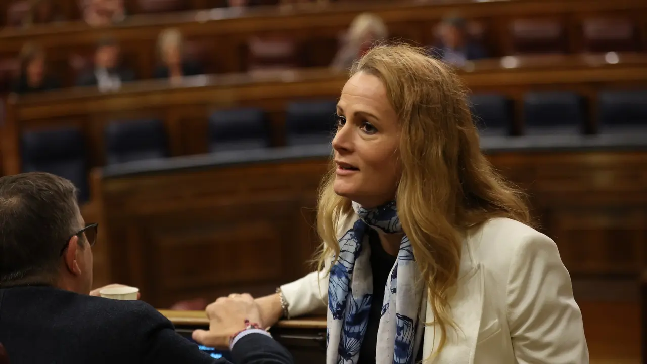 La ahora exdiputada socialista, Zaida Cantera. Isabel Infantes / Archivo