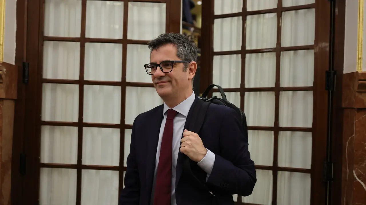 El ministro de la Presidencia, Relaciones con las Cortes y Justicia, F&eacute;lix Bola&ntilde;os. Jes&uacute;s Hell&iacute;n / Archivo